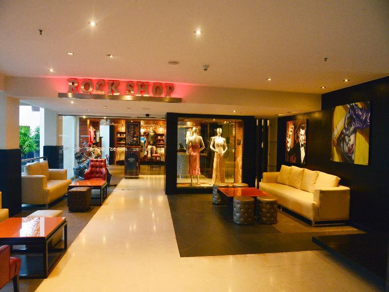 Hard Rock Hotel Goa Calangute Exteriér fotografie The lobby of the hotel
