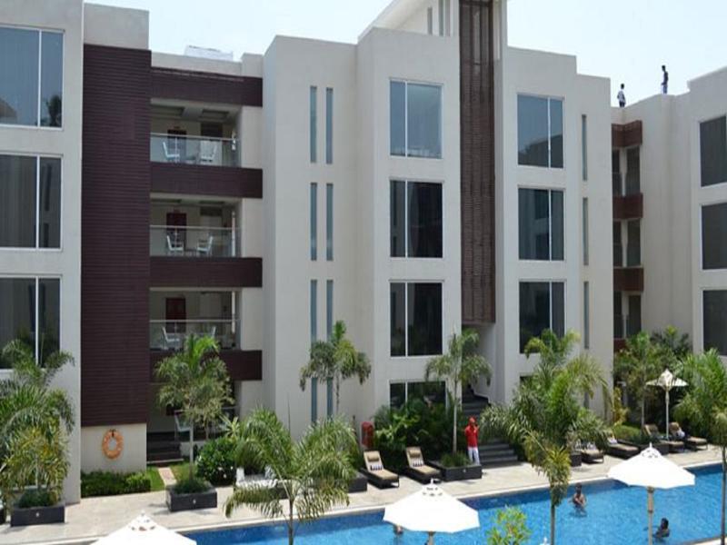 Hard Rock Hotel Goa Calangute Exteriér fotografie Residential complex in the city